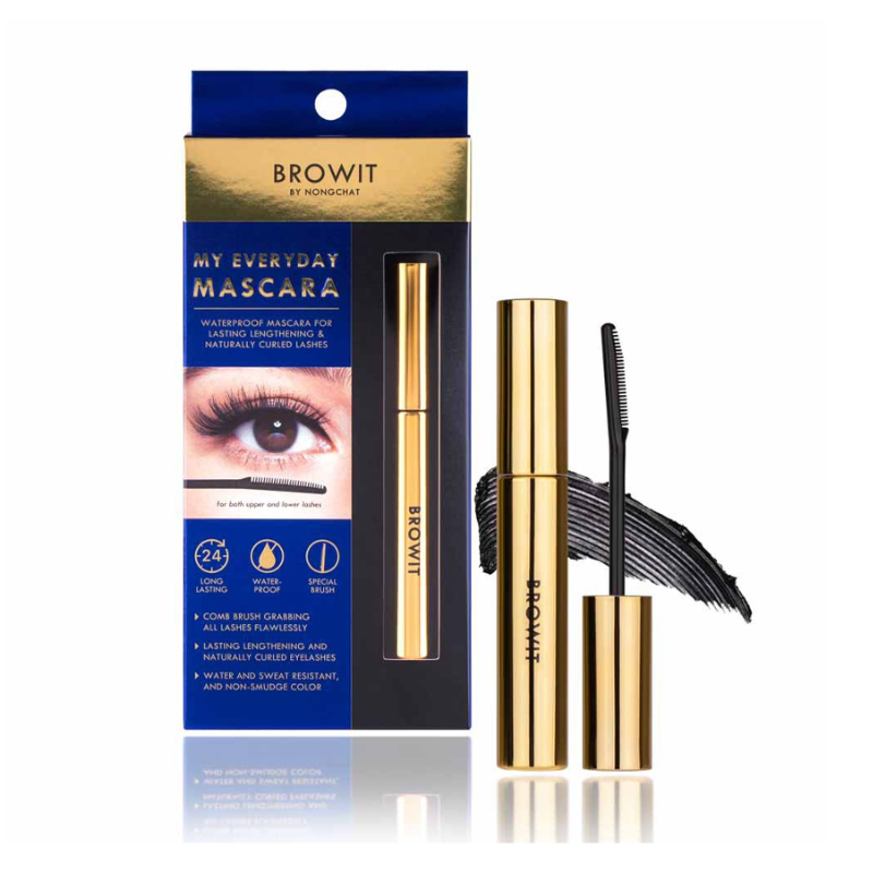 Mascara Browit by Nongchat - Sản phẩm giúp mi dài cong, cuốn hút tự nhiên